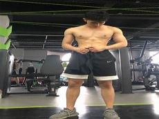 李白腹肌图